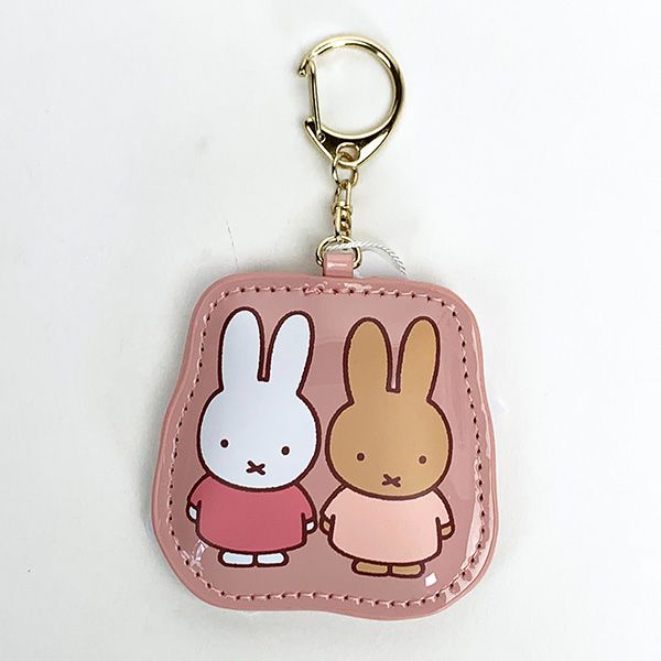 ミッフィー キーホルダー PK クリアワンポイントシリーズ miffy ピンク