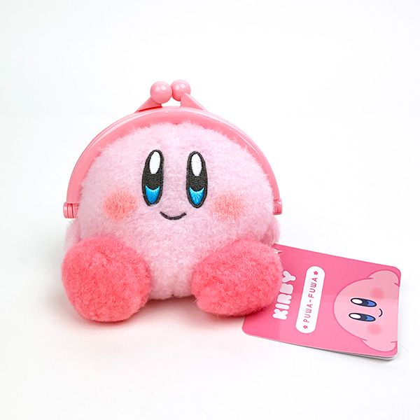 星のカービィ ぷわふわプラガマポーチ にっこり ポーチ がま口 コイン