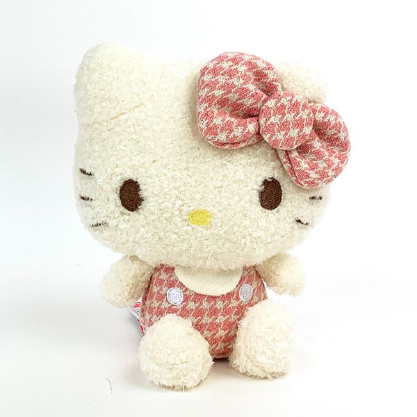 サンリオ ハローキティ スウィートチェック S ぬいぐるみ インテリア