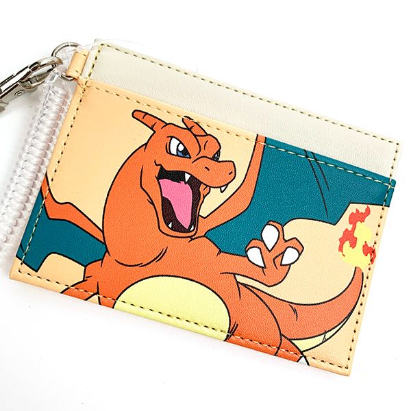 ポケモン シングルパスケース パスケース リザードン OR オレンジ