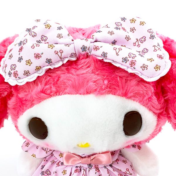 マイメロディ フラワードレス ぬいぐるみ S マスコット インテリア