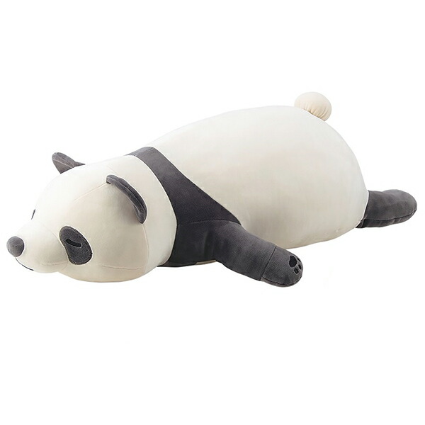 ねむねむアニマルズ パンダのリンリン 抱き枕BIG ホワイト/ブラック