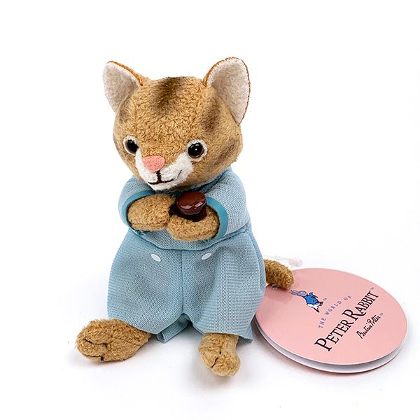 ピーターラビット】こねこのトム 手のひらぬいぐるみ