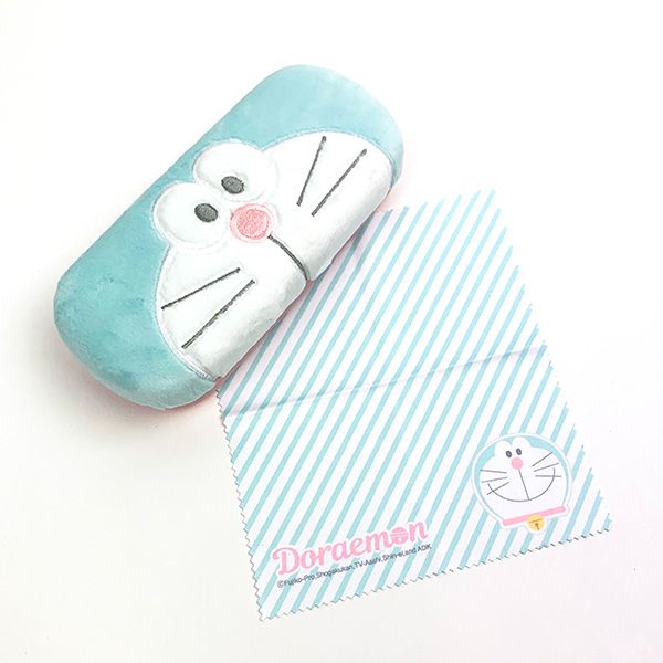 ドラえもん ドラエモン メガネケース ペールトーン Glasses case 水色 