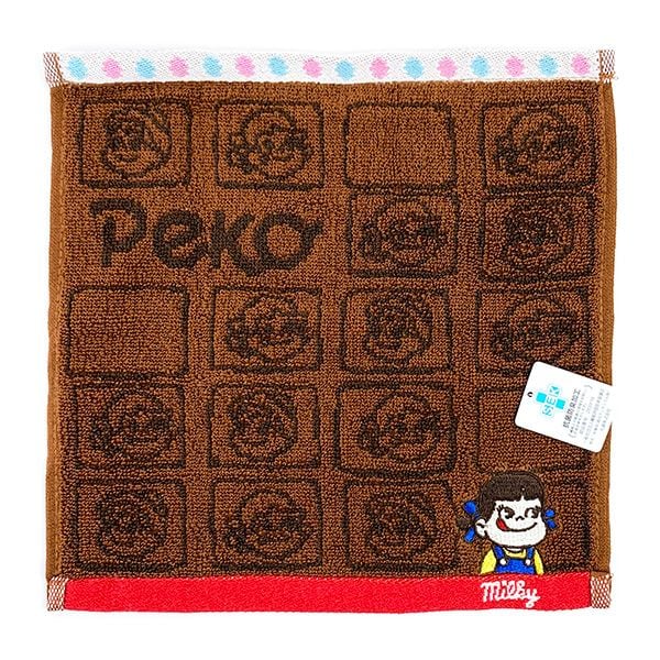 ペコちゃん ミニタオルセット PEKO&POKO ミルキーキャンディ ミルキーチョコレート ぺこ