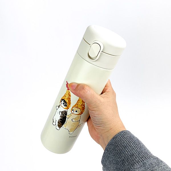 mofusand もふさんど ステンレスワンプッシュボトル 480ml （ダブル