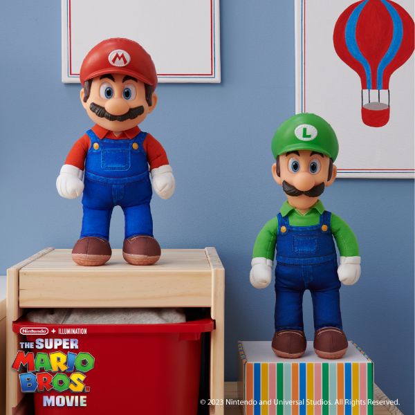 スーパーマリオ ソフトフィギュア マリオ SUPER MARIO BROS
