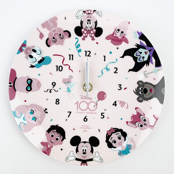 【限定200個】ディズニー 100周年 コラボ 掛時計 掛け時計 Disney