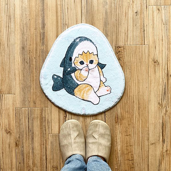 新品 5点 mofusand サメにゃん テーブル ダイカットマット