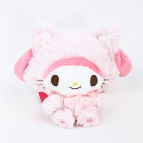 サンリオ ぬいぐるみ ふわくた パステルにゃんこ マイメロディ  