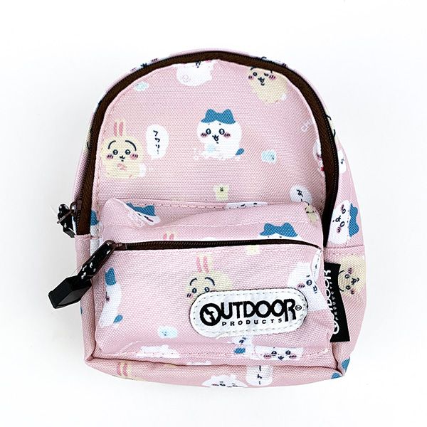 ちいかわ BACKPACK ペンケース ピンク OUTDOOR アウトドア