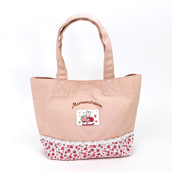 サンリオ マロンクリーム ミニトート レッド バッグ ランチトート