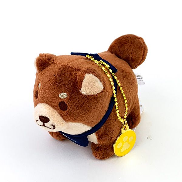 忠犬もちしば ぬいぐるみBC (チャーム・つな) ブラウン マスコット