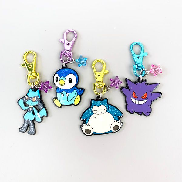 ポケットモンスター ゲンガー キラキラメタルキーチェーン
