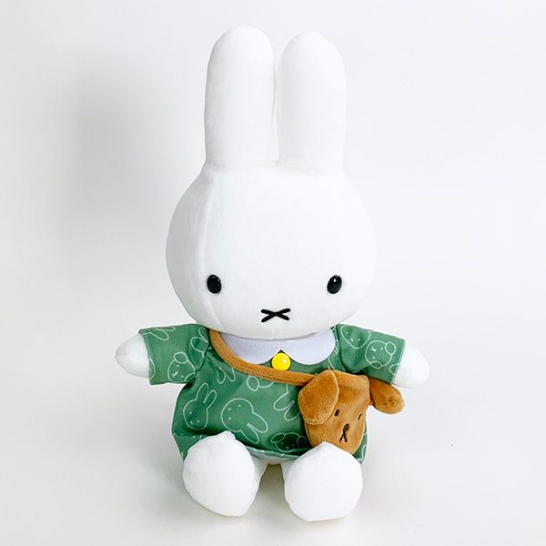 ミッフィー スナッフィー ぬいぐるみ MIFFY and SNUFFY グリーン 23AW