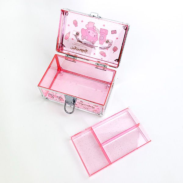 MY MELODY 小型　収納　ボックス ピンク　バニティケース MY MELODY 小型 収納 ボックス ピンク バニティケース サンリオ