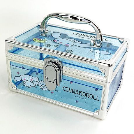 サンリオ シナモロール バニティケース 収納ボックス 小物入れ 
