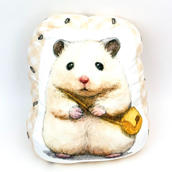 新品 44cm ハムスターモチモチぬいぐるみ お誕生日プレゼント