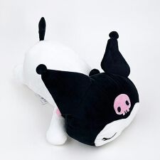 パーフェクト・ワールド・トーキョー(Perfect World Tokyo)のサンリオ クロミ スリープクロミ ダイカットクッション インテリア リラックス ブラック