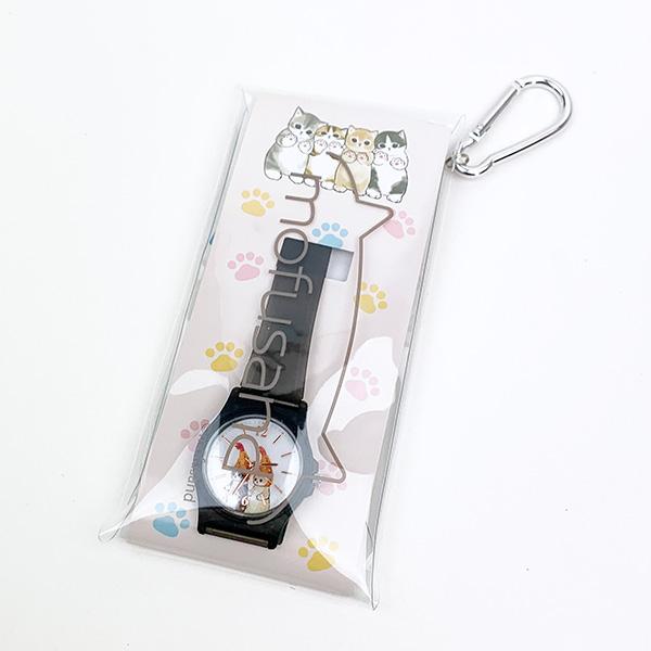 mofusand モフサンド PVCウォッチ エビフライ 時計 腕時計 ブラック | パーフェクト・ワールド・トーキョー(Perfect World  Tokyo) | マルイウェブチャネル