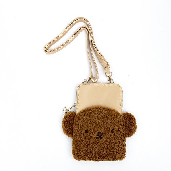 2点セット miia miffy バッグチャーム ミッフィー ブラック ポーチ ミッフィー miffy フェイス型バッグチャーム(ブラック) ポーチ