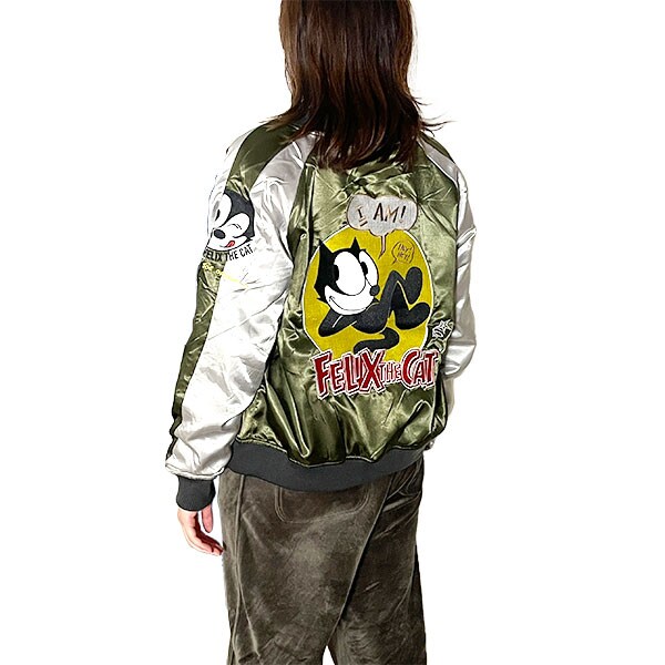 フィリックス スカジャン カジュアルキャット L ジャンパー ブルゾン