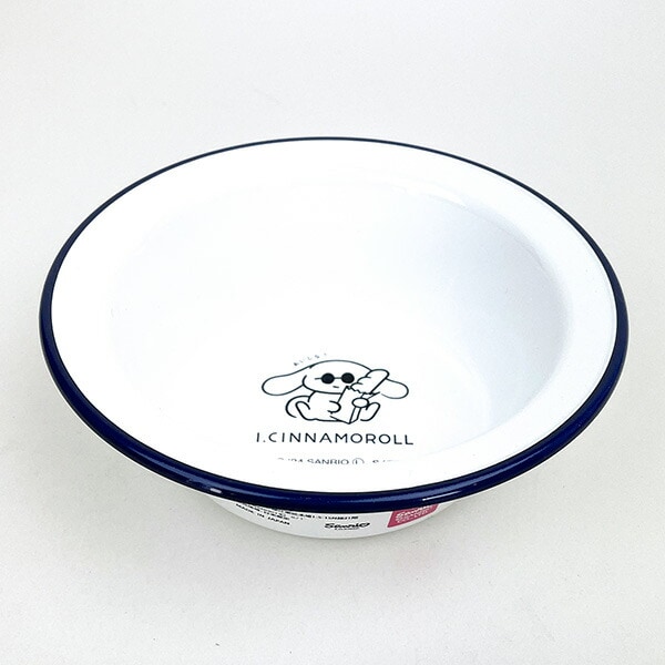 サンリオ シナモン アイシナモロール ボウル ネイビー ランチ 皿