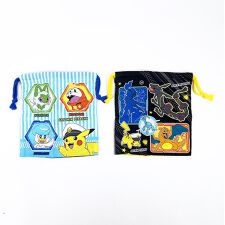 パーフェクト・ワールド・トーキョー(Perfect World Tokyo)のポケットモンスター マチ付き巾着（2P）  ポケモン