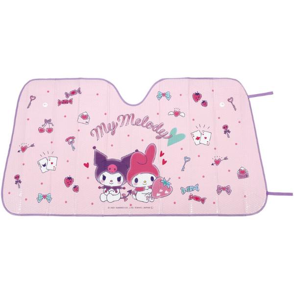 サンリオ マイメロディ＆クロミ オトナカワイイ サンシェード カー用品 車用品 Sanrio | パーフェクト・ワールド・トーキョー(Perfect  World Tokyo) | マルイウェブチャネル