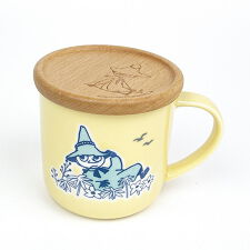 パーフェクト・ワールド・トーキョー(Perfect World Tokyo)のムーミン  木製コースター付マグ（スナフキン） キッチン コップ ギフト 贈り物