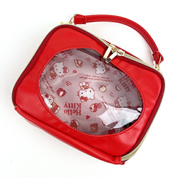 サンリオ ハローキティ キティレッド 2wayポーチ 小物入れ 推し活