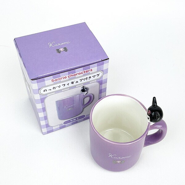 サンリオ クロミ 乗っかりフィギュア付きマグ キッチン コップ