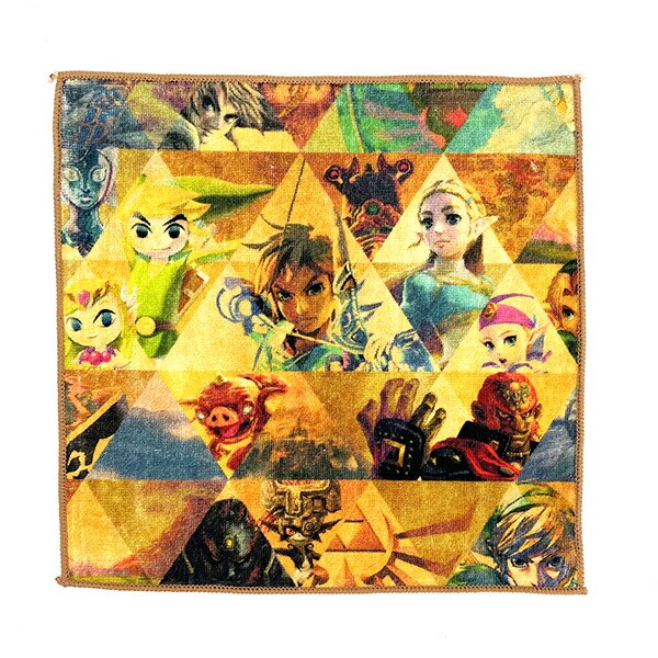 ゼルダの伝説 ブレスオブザワイルド ハンドタオル 日用品 任天堂