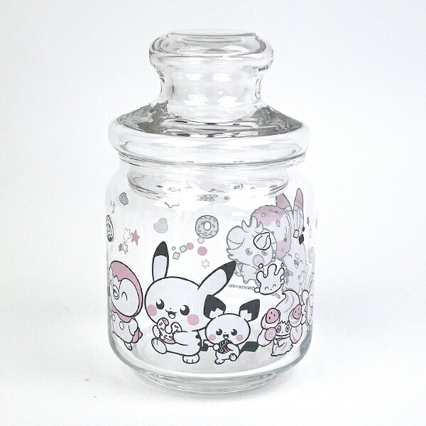 サンリオ ポチャッコ ガラスキャニスター 保存容器 Sanrio
