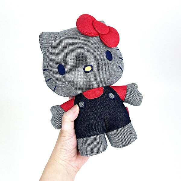 サンリオ ハローキティ EDWIN ぬいぐるみ S インテリア デニム