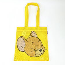 パーフェクト・ワールド・トーキョー(Perfect World Tokyo)のトムとジェリー ジェリー フェイス メッシュトートバッグ (イエロー)