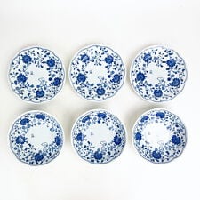 パーフェクト・ワールド・トーキョー(Perfect World Tokyo)のスヌーピー 藍唐草 皿鉢三揃(五寸皿×3・多用鉢×3)  SNOOPY