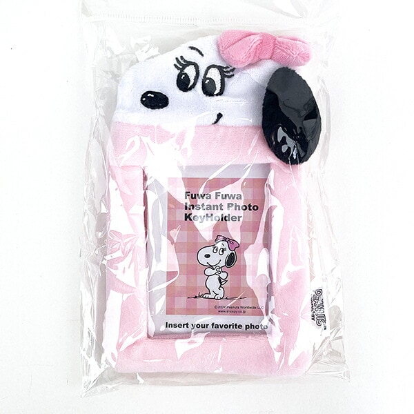 スヌーピー アンディ ふわふわインスタントフォトキーホルダー 推し活