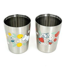 パーフェクト・ワールド・トーキョー(Perfect World Tokyo)のムーミン リトルミイ ペア二重ステンレスタンブラー(S)セット コップ 食器