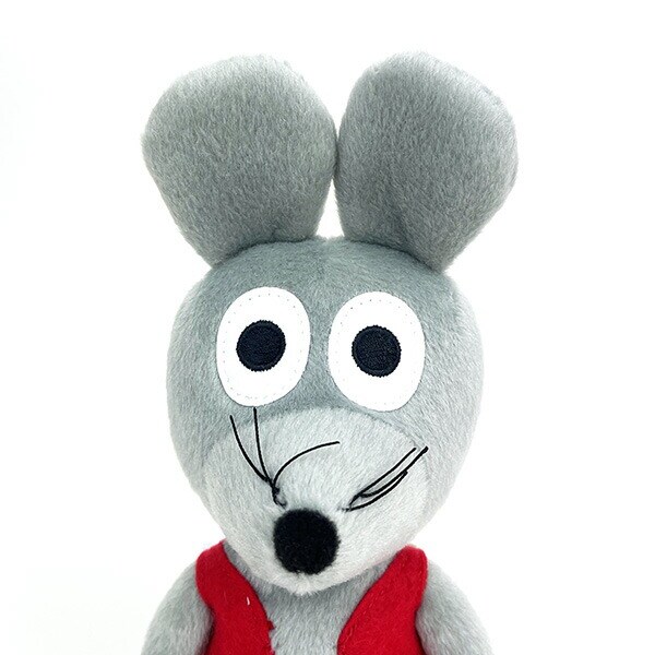 ねずみくんのチョッキ ねずみくん ぬいぐるみ Sサイズ グレー