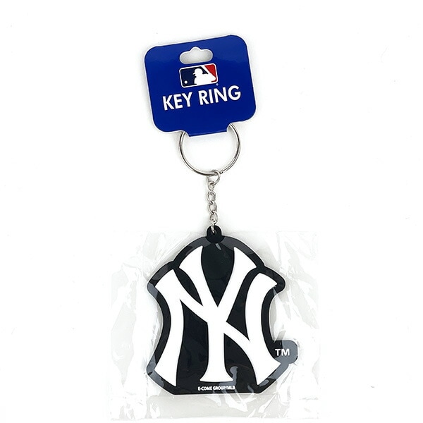 MLB MLB ドジャース メタルダイカットカラビナ キーホルダー ブルー