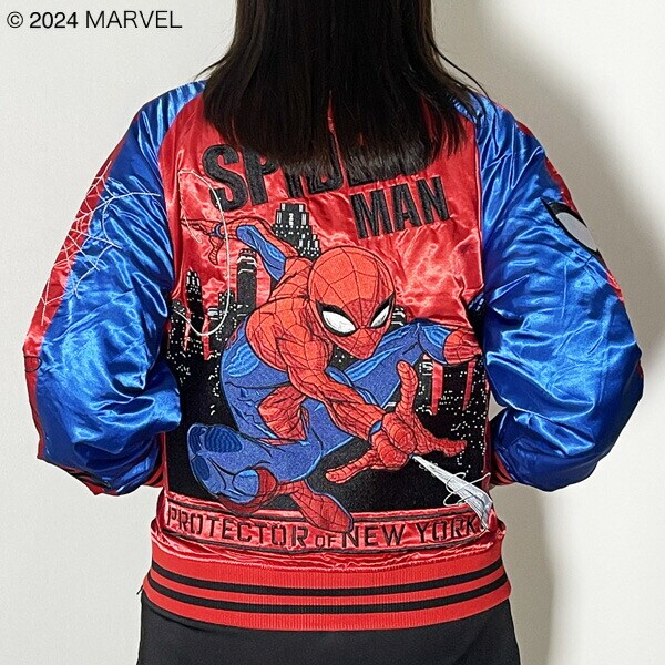 新品未使用 Marvel マーベル ヴェノム ダークストロング スカジャン Marvel マーベル ヴェノム ダークストロング スカジャン