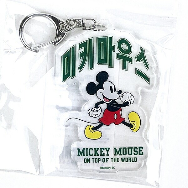 ディズニー ミッキーマウス(ハングルシリーズ) キーホルダー