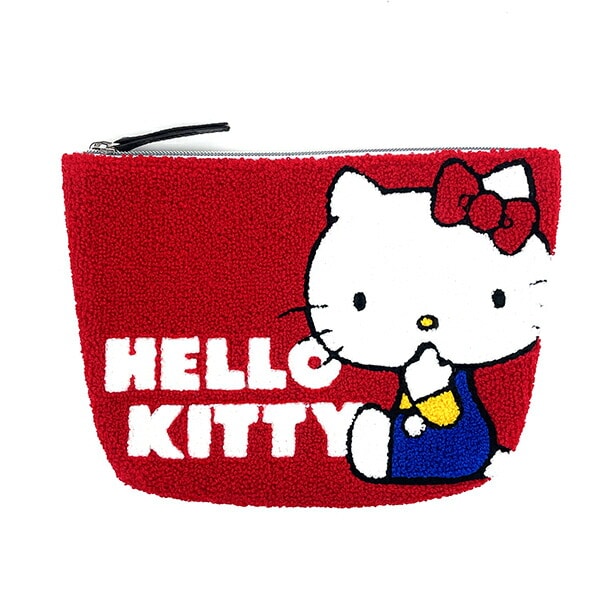 サンリオ ハローキティ サガラポーチ レッド Sanrio | パーフェクト