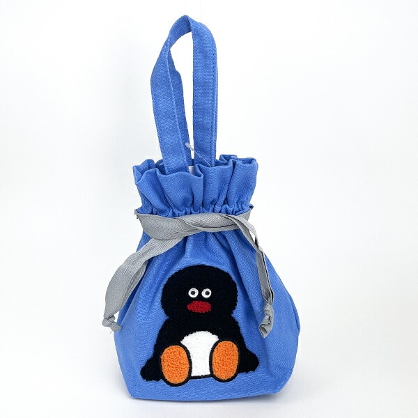 ピングー(PINGU)×松本セイジ ミニケース（Blue） 小物入れ