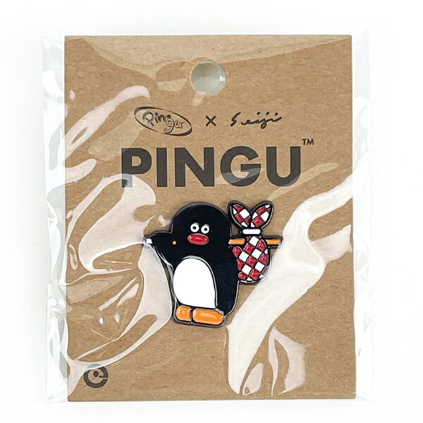 ピングー(PINGU)×松本セイジ ピンバッジ（Travel） 文具