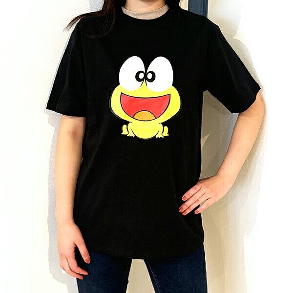 ど根性ガエル ピョン吉ツヨキ Tシャツ(ホワイト) Mサイズ Tokyo) アパレル