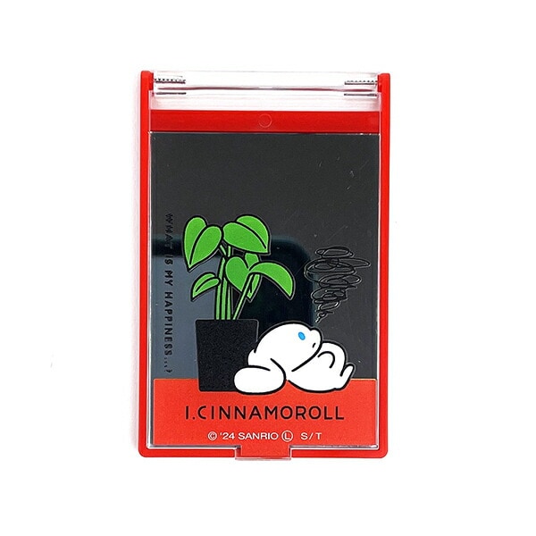 サンリオ アイシナモロール コンパクトミラー (レッド) | パーフェクト