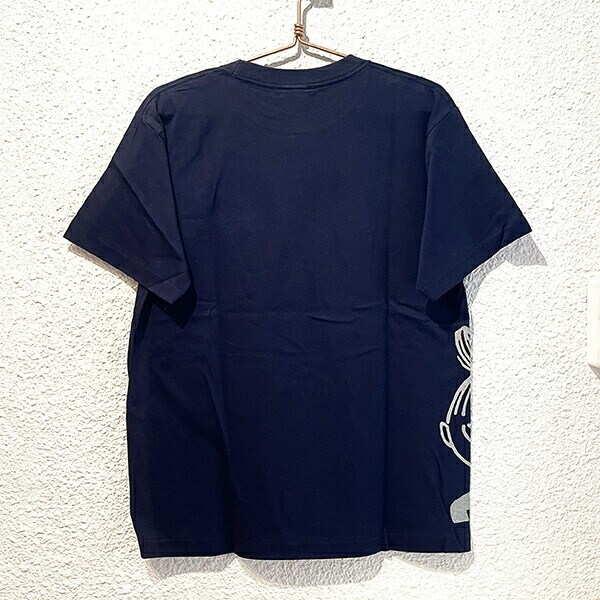 【ムーミン 】POLO T-シャツ ムーミン ニョロニョロ ポケット Tシャツ (ブラック) Mサイズ