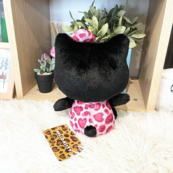 ハローキティ　ヒョウ柄シリーズ　お座りぬいぐるみ　３点セット サンリオ ハローキティ ヒョウ柄シリーズ お座りぬいぐるみ
